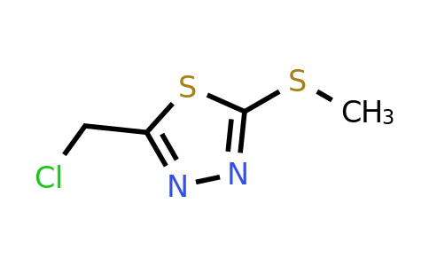 CAS 3914-48-5 | 2-(Chloromethyl)-5-(methylsulfanyl)-1,3,4-thiadiazole