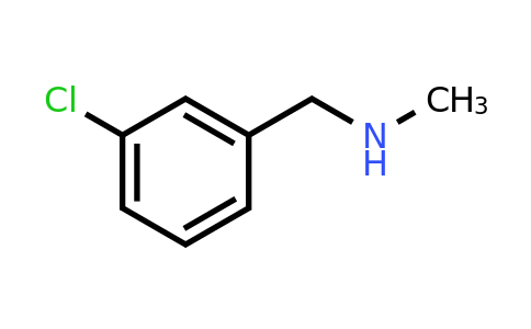 CAS 39191-07-6 | 1-(3-Chlorophenyl)-N-methylmethanamine