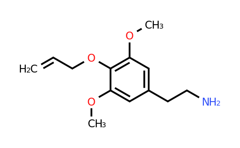 CAS 39201-75-7 | 2-(4-(allyloxy)-3,5-dimethoxyphenyl)ethan-1-amine
