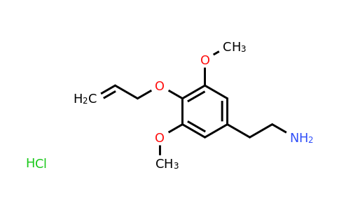 CAS 39201-76-8 | 2-(4-(allyloxy)-3,5-dimethoxyphenyl)ethan-1-amine hydrochloride