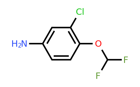 CAS 39211-55-7 | 3-Chloro-4-(difluoromethoxy)aniline