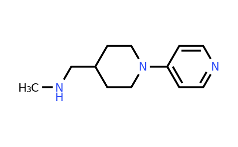 CAS 392330-25-5 | methyl({[1-(pyridin-4-yl)piperidin-4-yl]methyl})amine