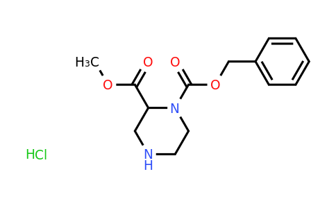 CAS 392332-17-1 | 1-Benzyl 2-methyl piperazine-1,2-dicarboxylate hydrochloride