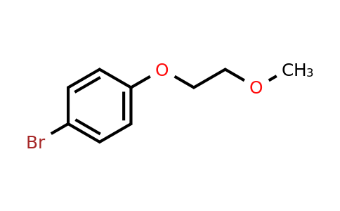 CAS 39255-23-7 | 1-bromo-4-(2-methoxyethoxy)benzene
