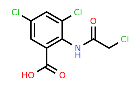 CAS 39263-98-4 | 3,5-dichloro-2-(2-chloroacetamido)benzoic acid