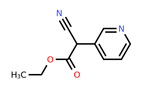 CAS 39266-24-5 | Ethyl 2-cyano-2-pyridin-3-YL-acetate