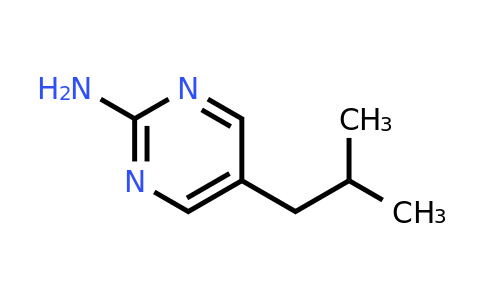 CAS 39268-70-7 | 2-Pyrimidinamine, 5-(2-methylpropyl)-
