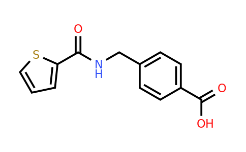 CAS 392716-12-0 | 4-[(Thiophen-2-ylformamido)methyl]benzoic acid