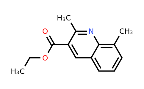 CAS 392734-40-6 | 2,8-Dimethylquinoline-3-carboxylic acid ethyl ester