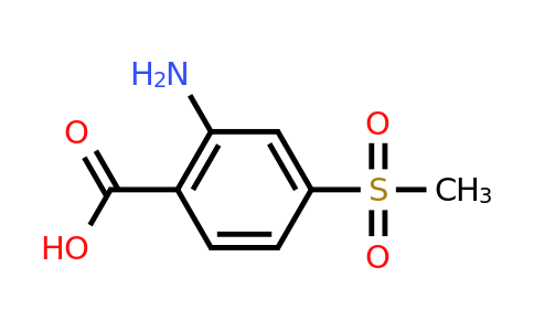 CAS 393085-45-5 | 2-Amino-4-(methylsulfonyl)benzoic acid