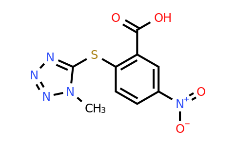 CAS 393126-60-8 | 2-[(1-methyl-1H-1,2,3,4-tetrazol-5-yl)sulfanyl]-5-nitrobenzoic acid