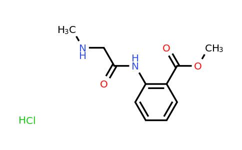 CAS 393154-94-4 | methyl 2-[2-(methylamino)acetamido]benzoate hydrochloride