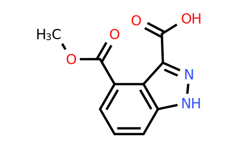 CAS 393553-44-1 | 1H-Indazole-3,4-dicarboxylic acid 4-methyl ester