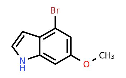 CAS 393553-55-4 | 4-Bromo-6-methoxyindole