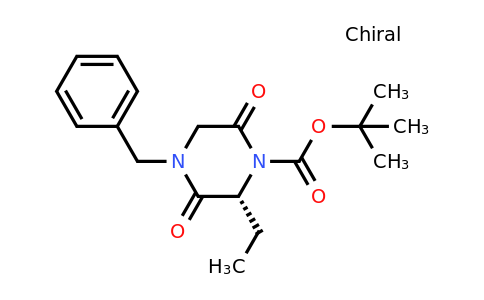 CAS 393781-60-7 | 1-Benzyl-3(R)-ethyl-4-tert-butoxycarbonyl-piperazine-2,5-dione