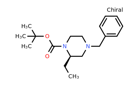 CAS 393781-69-6 | Tert-butyl-2(R)-ethyl-4-benzyl-1-piperazine carboxylate