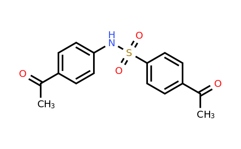 CAS 3938-65-6 | 4-Acetyl-N-(4-acetylphenyl)benzenesulfonamide