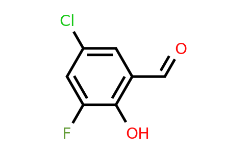 CAS 394-96-7 | 5-chloro-3-fluoro-2-hydroxybenzaldehyde