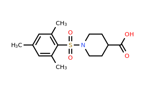 CAS 394245-69-3 | 1-(2,4,6-trimethylbenzenesulfonyl)piperidine-4-carboxylic acid