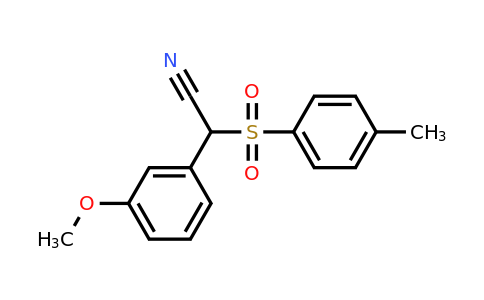 CAS 394655-17-5 | (3-Methoxyphenyl)[(4-methylphenyl)sulfonyl]acetonitrile