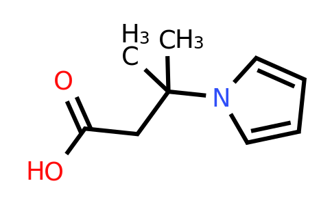 CAS 395090-68-3 | 3-Methyl-3-(1H-pyrrol-1-yl)butanoic acid