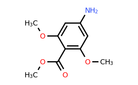 CAS 3956-34-1 | Methyl 4-amino-2,6-dimethoxybenzoate