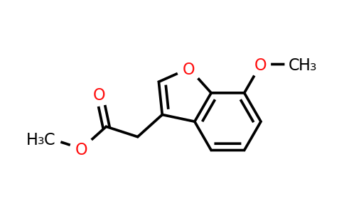 CAS 39581-49-2 | (7-Methoxy-benzofuran-3-yl)-acetic acid methyl ester