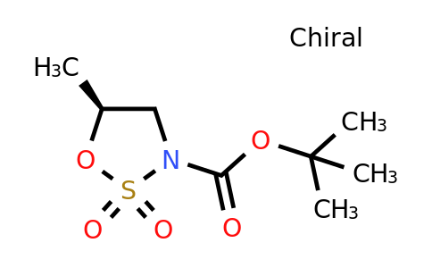 CAS 396074-50-3 | tert-butyl (5S)-5-methyl-2,2-dioxo-1,2λ⁶,3-oxathiazolidine-3-carboxylate