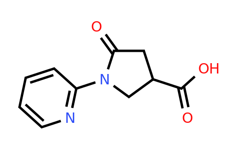 CAS 39629-95-3 | 5-oxo-1-(2-pyridyl)pyrrolidine-3-carboxylic acid