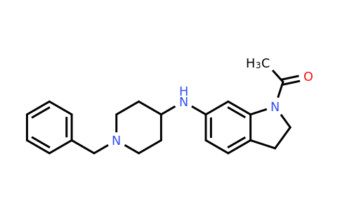 CAS 396682-63-6 | 1-(6-((1-Benzylpiperidin-4-yl)amino)indolin-1-yl)ethanone