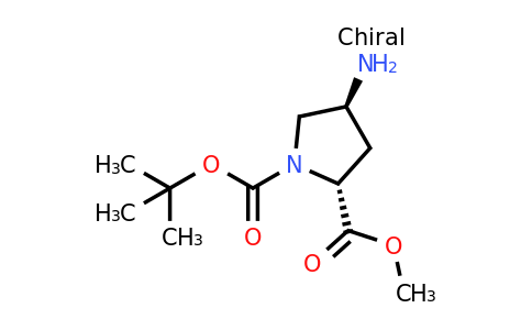 CAS 396729-84-3 | 1-tert-butyl 2-methyl trans-4-aminopyrrolidine-1,2-dicarboxylate