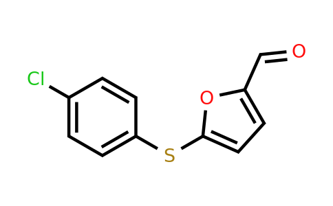 CAS 39689-04-8 | 5-((4-Chlorophenyl)thio)furan-2-carbaldehyde