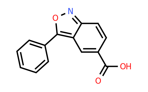 CAS 39695-71-1 | 3-phenyl-2,1-benzoxazole-5-carboxylic acid