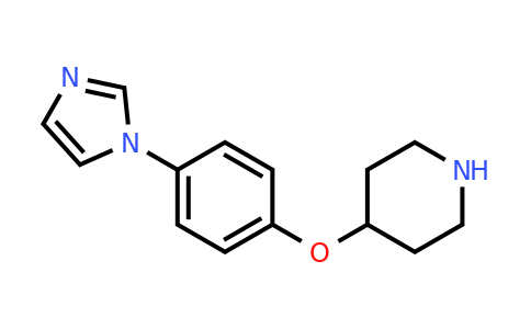 CAS 397277-13-3 | 4-(4-Imidazol-1-YL-phenoxy)-piperidine