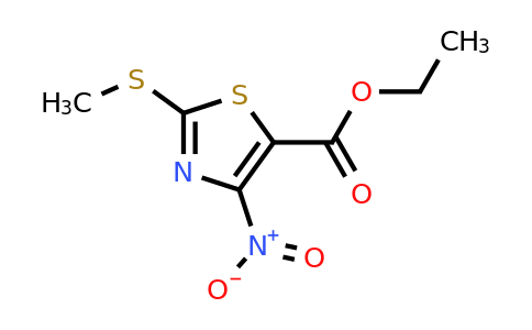 CAS 39736-29-3 | Ethyl 2-(methylthio)-4-nitrothiazole-5-carboxylate