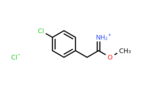 CAS 39739-54-3 | 2-(4-Chlorophenyl)-1-methoxyethaniminium chloride