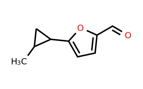 CAS 39763-79-6 | 5-(2-methylcyclopropyl)furan-2-carbaldehyde