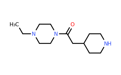 CAS 397869-91-9 | 1-(4-Ethylpiperazin-1-yl)-2-(piperidin-4-yl)ethan-1-one