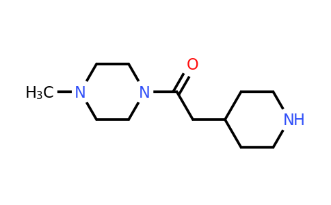 CAS 397869-95-3 | 1-(4-Methylpiperazin-1-yl)-2-(piperidin-4-yl)ethan-1-one
