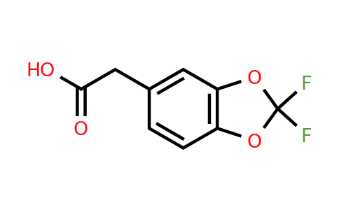 CAS 398156-38-2 | 2-(2,2-difluoro-2H-1,3-benzodioxol-5-yl)acetic acid