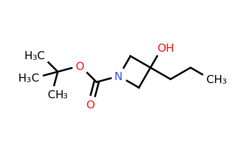 CAS 398489-36-6 | tert-butyl 3-hydroxy-3-propyl-azetidine-1-carboxylate
