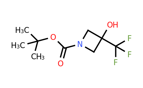 CAS 398489-42-4 | tert-Butyl 3-hydroxy-3-(trifluoromethyl)azetidine-1-carboxylate