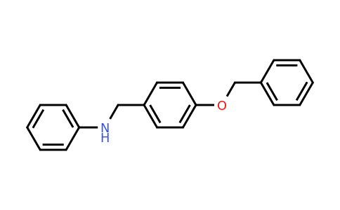 CAS 39860-75-8 | N-(4-(Benzyloxy)benzyl)aniline