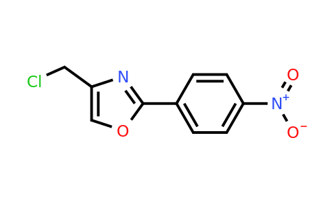 CAS 39867-96-4 | 4-(Chloromethyl)-2-(4-nitrophenyl)-1,3-oxazole