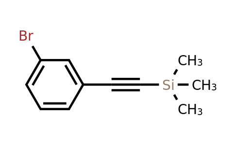 CAS 3989-13-7 | (3-Bromophenylethynyl)trimethylsilane
