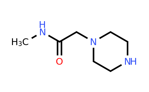 CAS 39890-41-0 | N-methyl-2-(piperazin-1-yl)acetamide