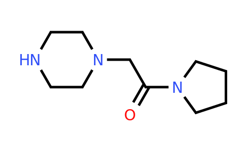 CAS 39890-45-4 | 2-(piperazin-1-yl)-1-(pyrrolidin-1-yl)ethan-1-one
