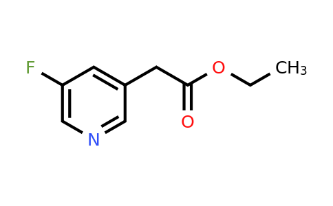 CAS 39891-14-0 | ethyl 2-(5-fluoropyridin-3-yl)acetate