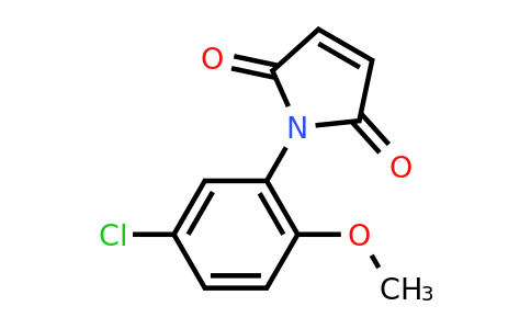 CAS 39900-81-7 | 1-(5-chloro-2-methoxyphenyl)-2,5-dihydro-1H-pyrrole-2,5-dione