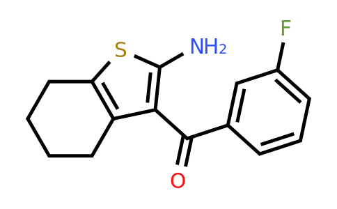 CAS 399043-35-7 | 3-(3-fluorobenzoyl)-4,5,6,7-tetrahydro-1-benzothiophen-2-amine